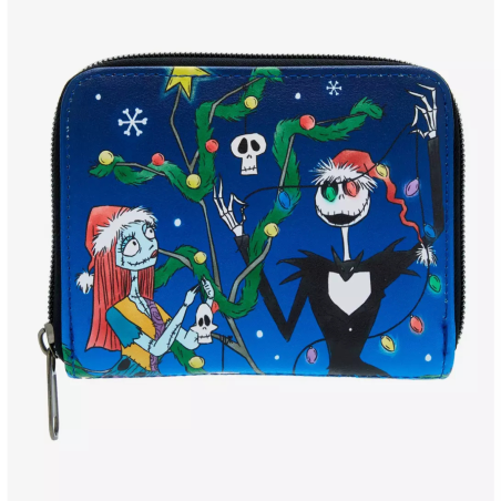 Portefeuille Jack & Sally Holiday decorating L'étrange noël de Mr Jack LOUNGEFLY