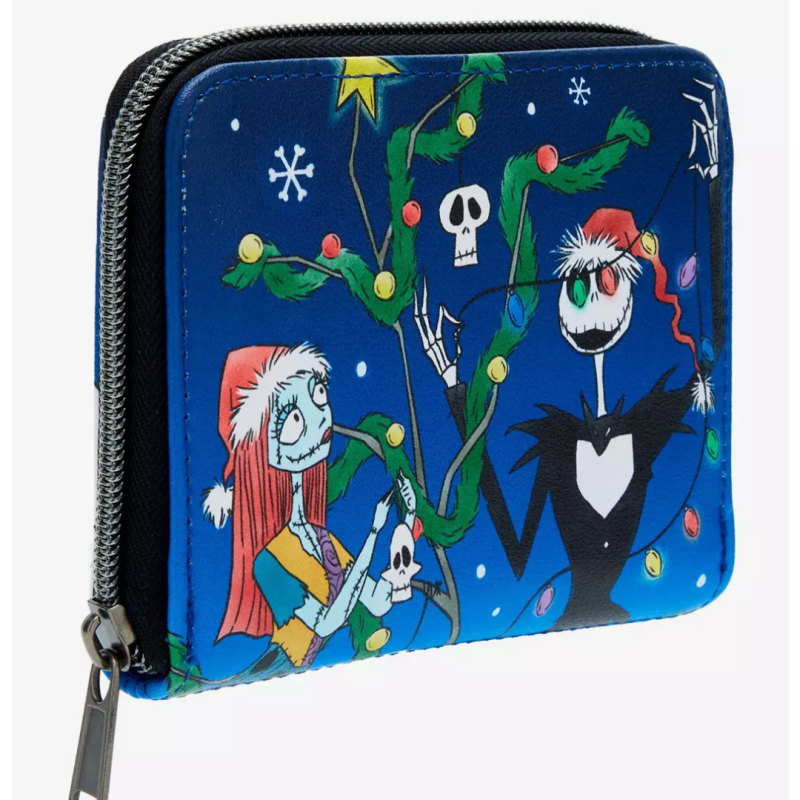 Portefeuille Jack & Sally Holiday decorating L'étrange noël de Mr Jack LOUNGEFLY