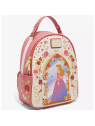 Sac à dos Aurore hinge portrait floral la belle au bois dormant LOUNGEFLY