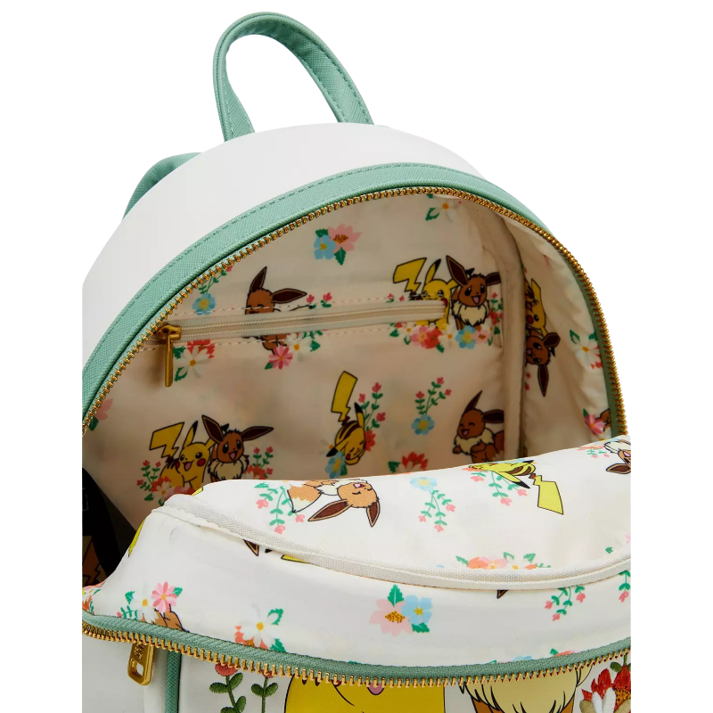 Sac à dos Pokémon Pikachu and Eevee Floral Loungefly