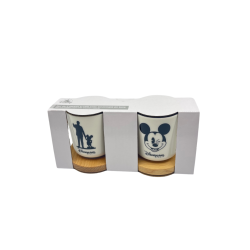 Tasses à café Mickey avec soucoupe Disneyland Paris