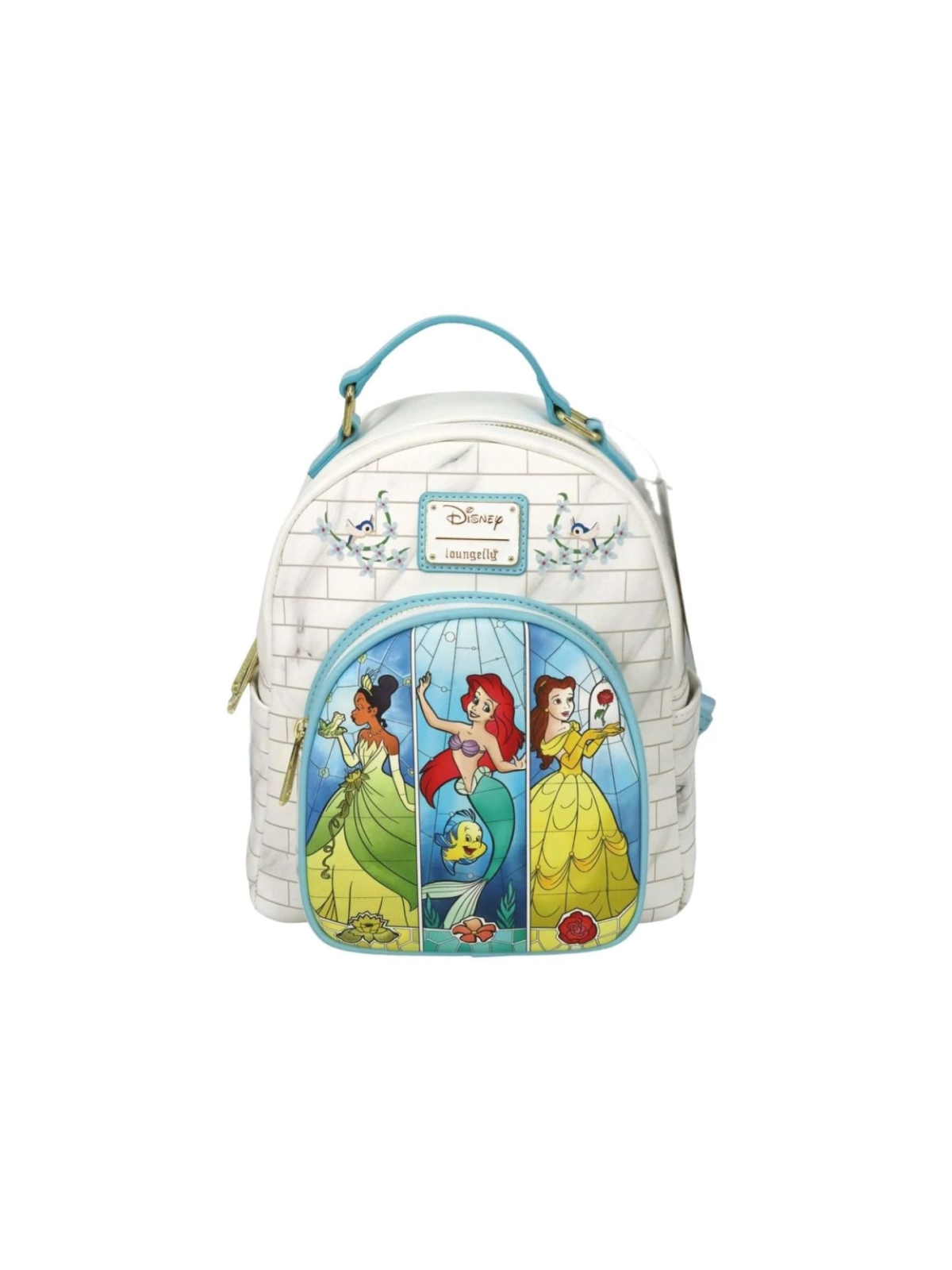 Sac à dos Stained glass princesses LOUNGEFLY