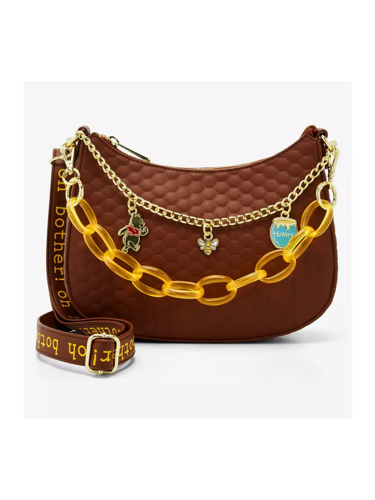 Sac à bandoulière Honeycomb Winnie l'ourson LOUNGEFLY