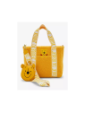 Sac à bandoulière sherpa pooh bear with coin purse winnie l'ourson LOUNGEFLY