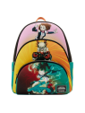 Sac à dos Deku triple pocket scène My héro academia LOUNGEFLY