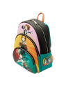 Sac à dos Deku triple pocket scène My héro academia LOUNGEFLY