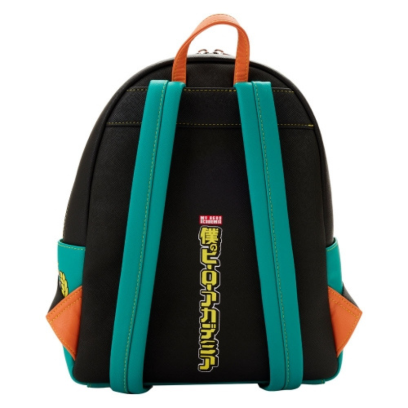 Sac à dos Deku triple pocket scène My héro academia LOUNGEFLY