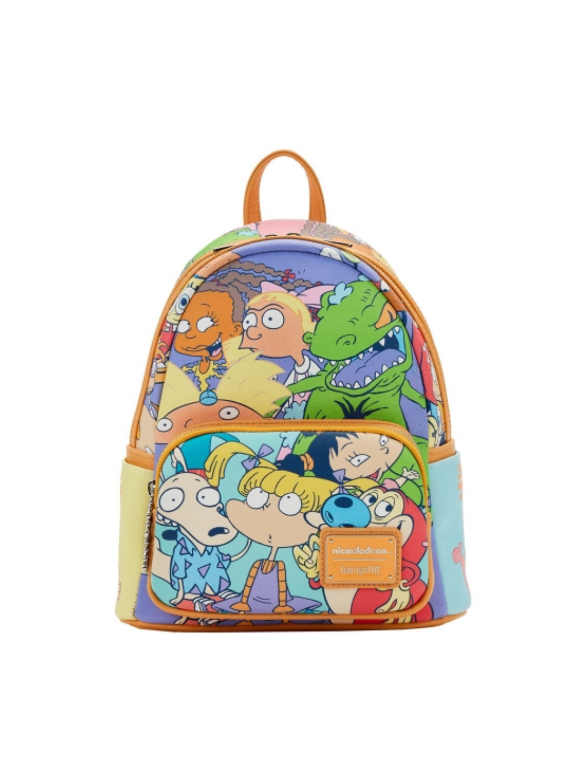 Sac à dos Nicks 90s color block Nickelodeon LOUNGEFLY