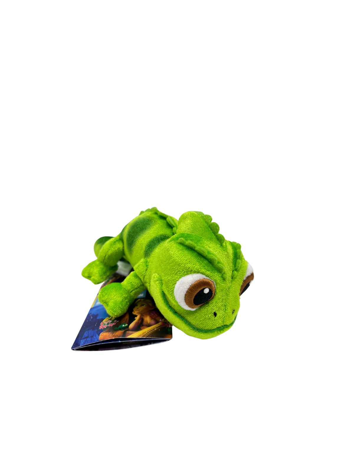Peluche Pascal épaule Raiponce Disneyland Paris