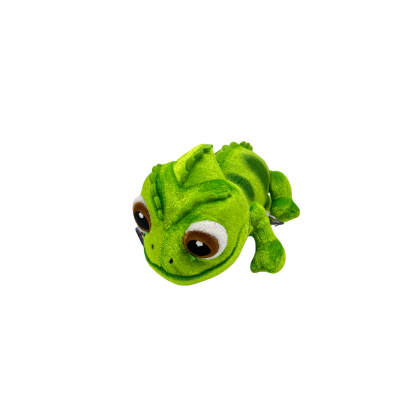 Peluche Pascal épaule Raiponce Disneyland Paris
