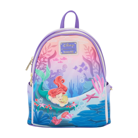Sac à dos La Petite Sirène et Polochon LOUNGEFLY