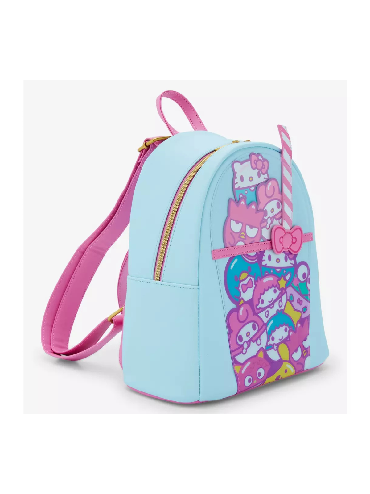 Sac à dos Boba cup figural Hello Kitty and friends LOUNGEFLY