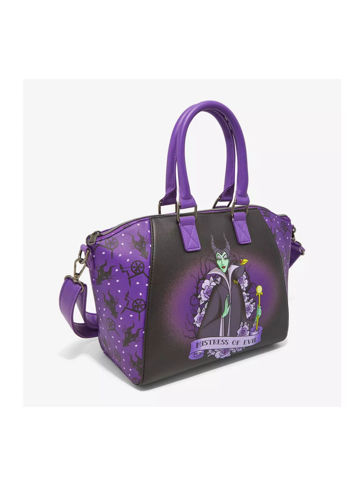Sac à bandoulière Mistress of evil Maléfique La belle au bois dormant LOUNGEFLY
