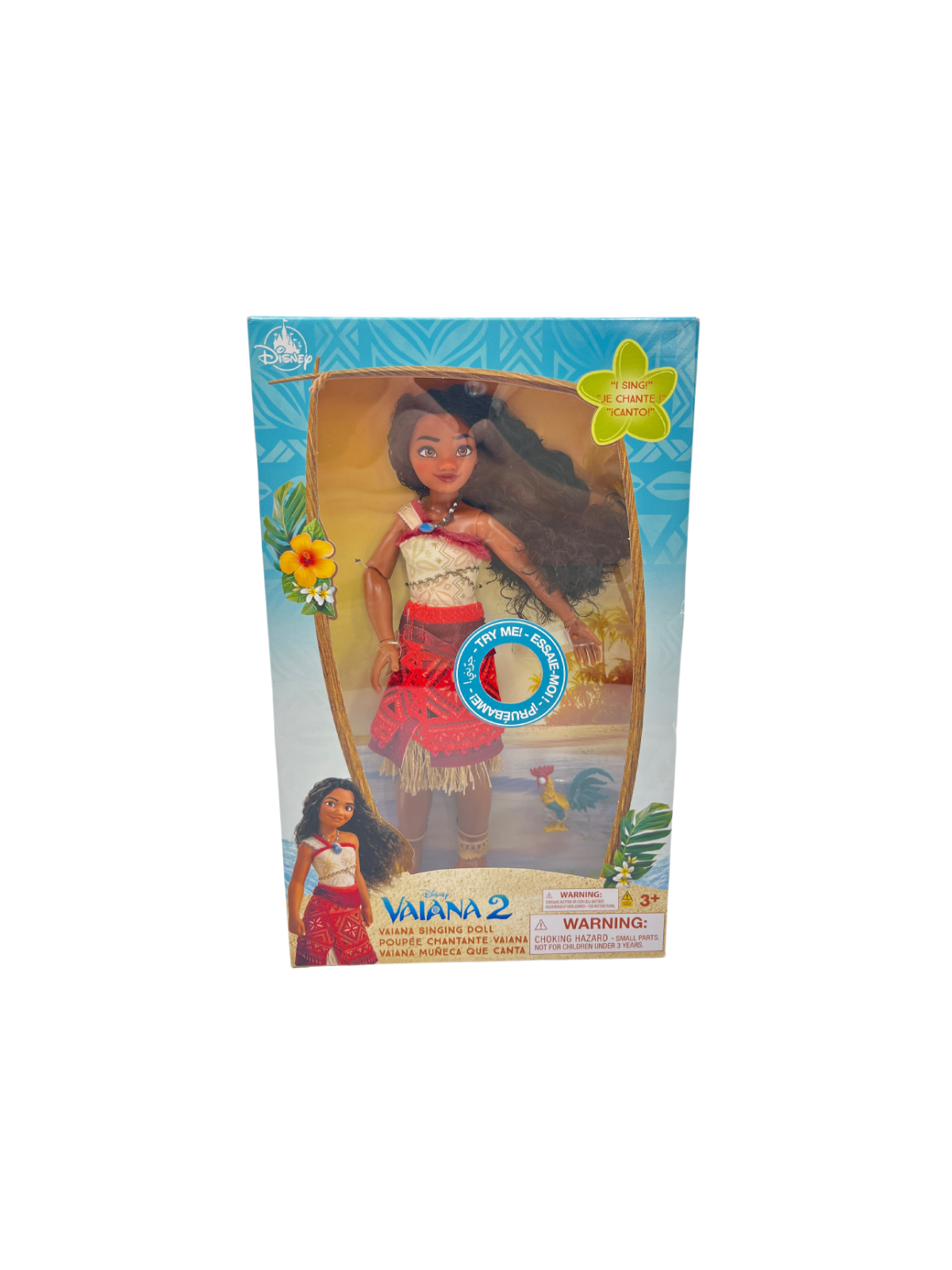 Poupée Chantante Vaiana Disneyland Paris