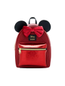 Sac à dos Burgundy velvet bow Minnie Mouse LOUNGEFLY