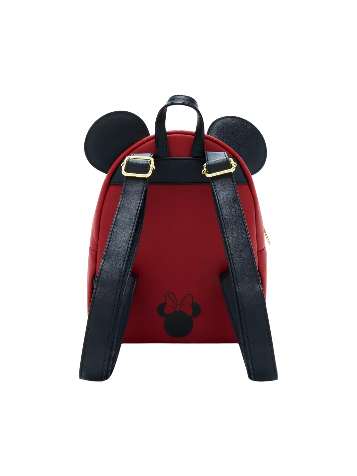 Sac à dos Burgundy velvet bow Minnie Mouse LOUNGEFLY