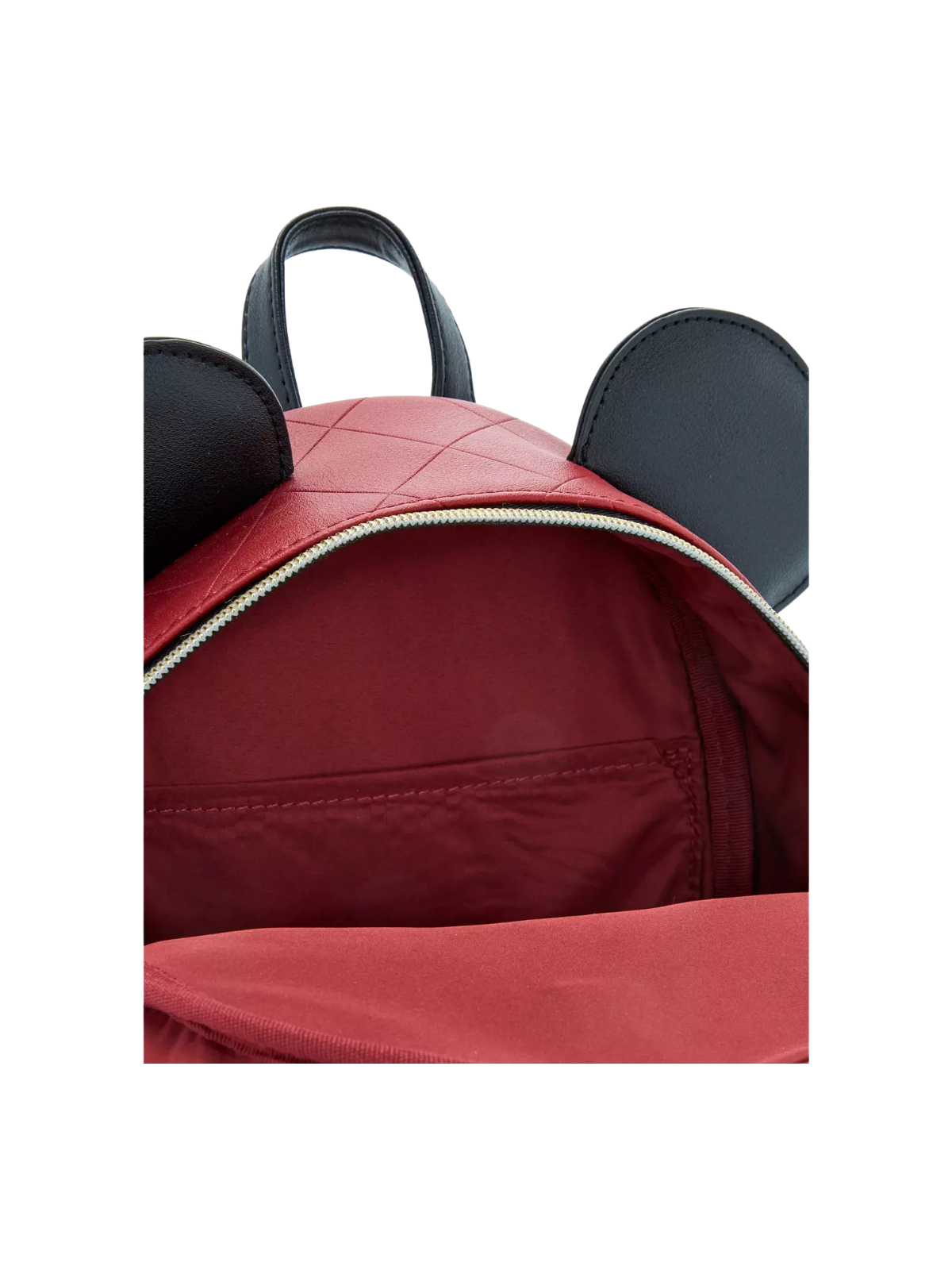 Sac à dos Burgundy velvet bow Minnie Mouse LOUNGEFLY