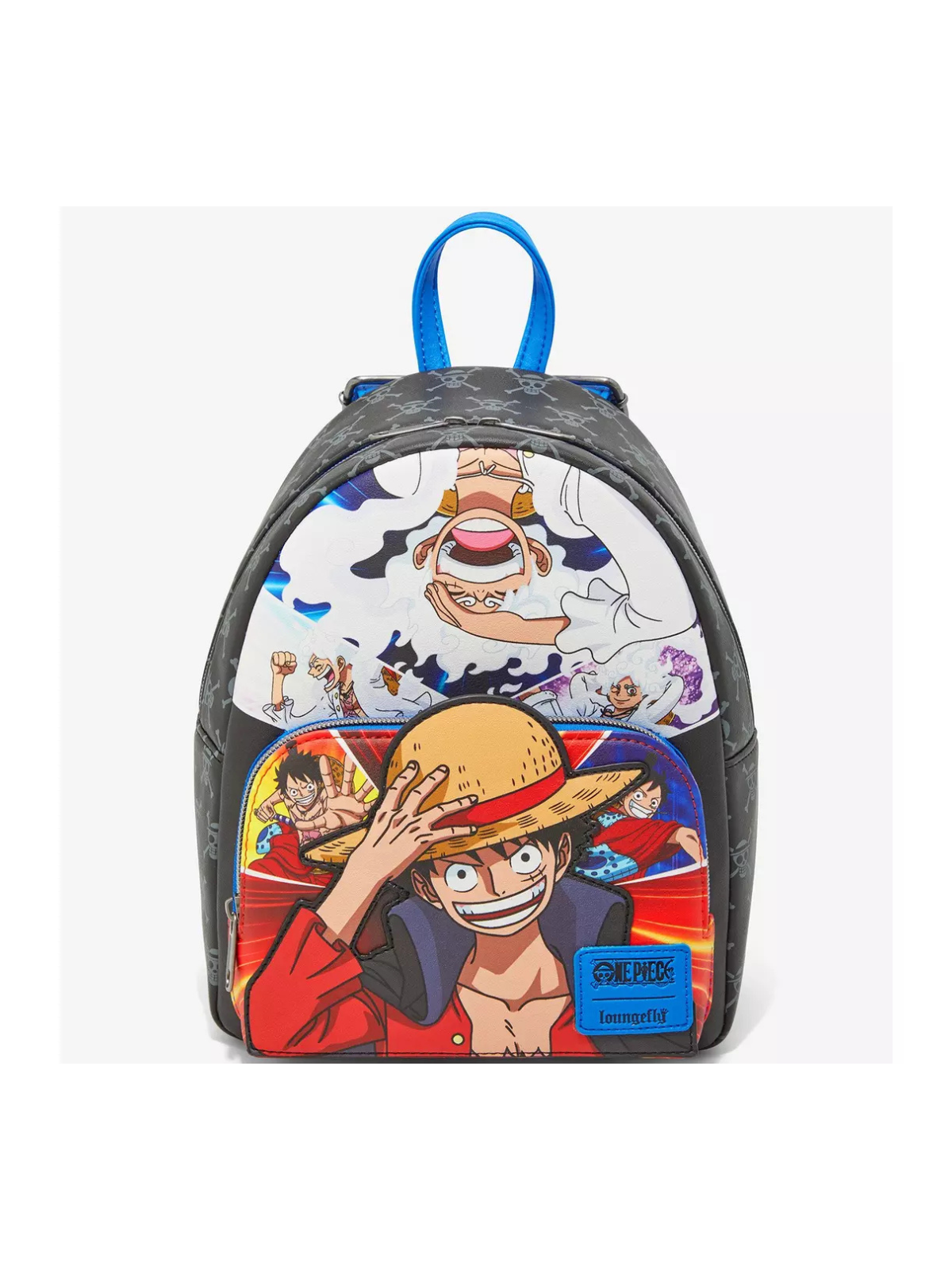 Sac à dos Luffy collage One Piece LOUNGEFLY