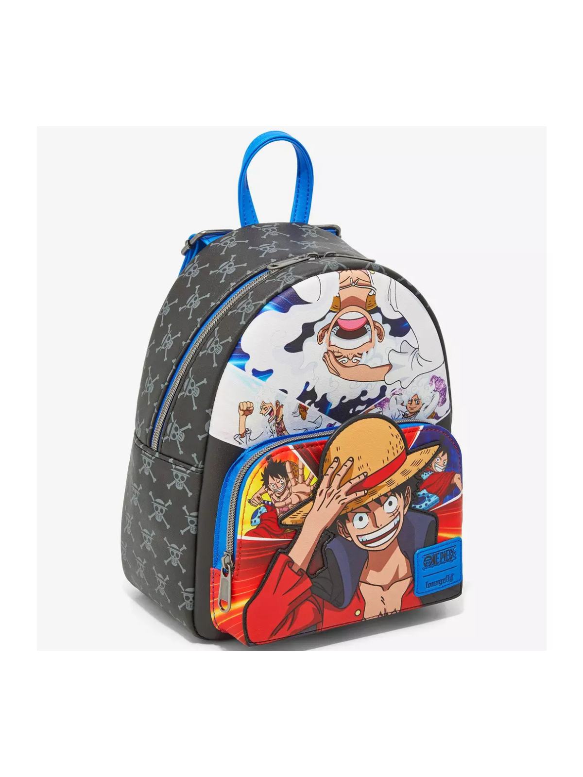 Sac à dos Luffy collage One Piece LOUNGEFLY
