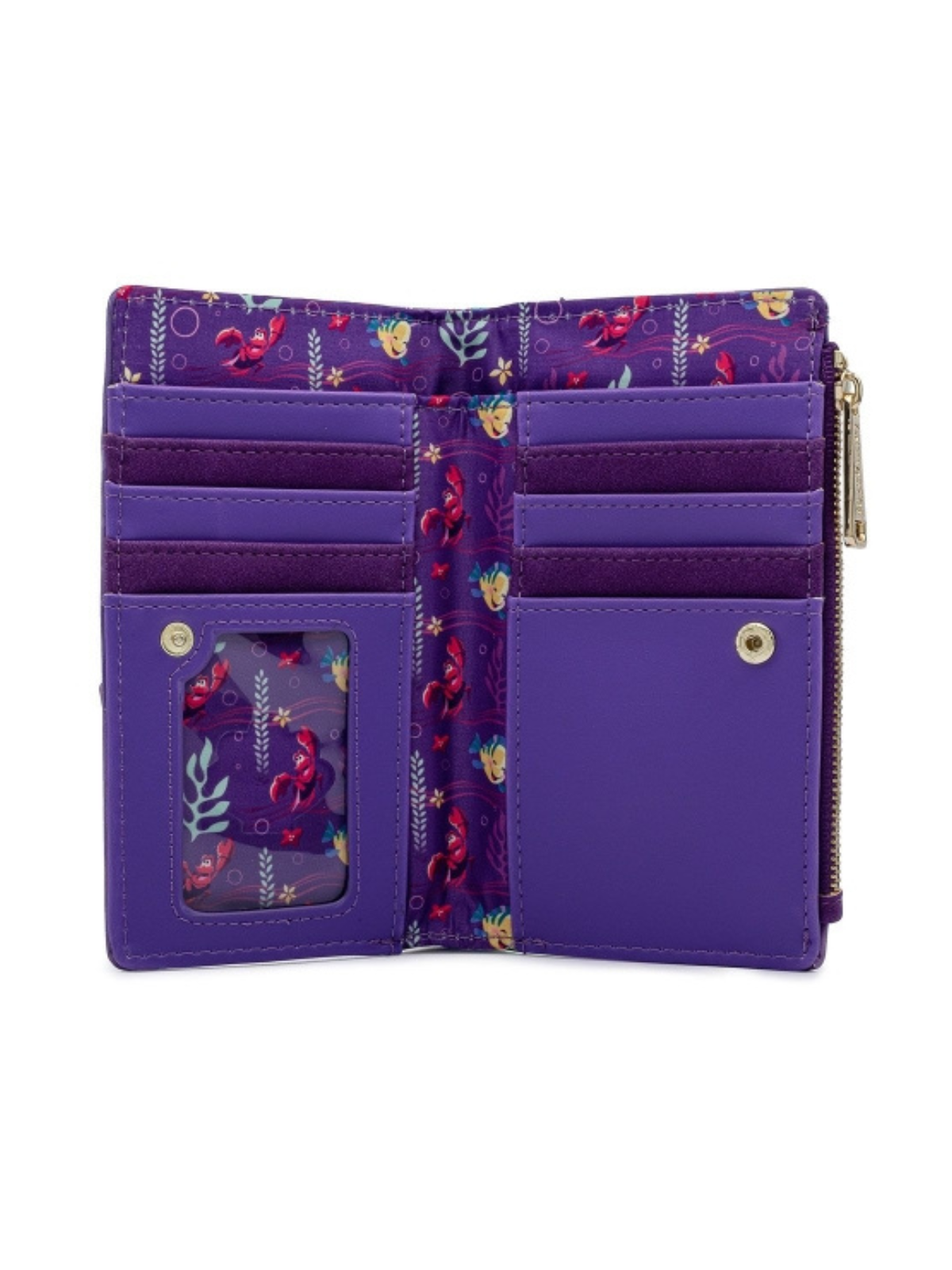 Portefeuille Ariel castle collection La petite sirène LOUNGEFLY