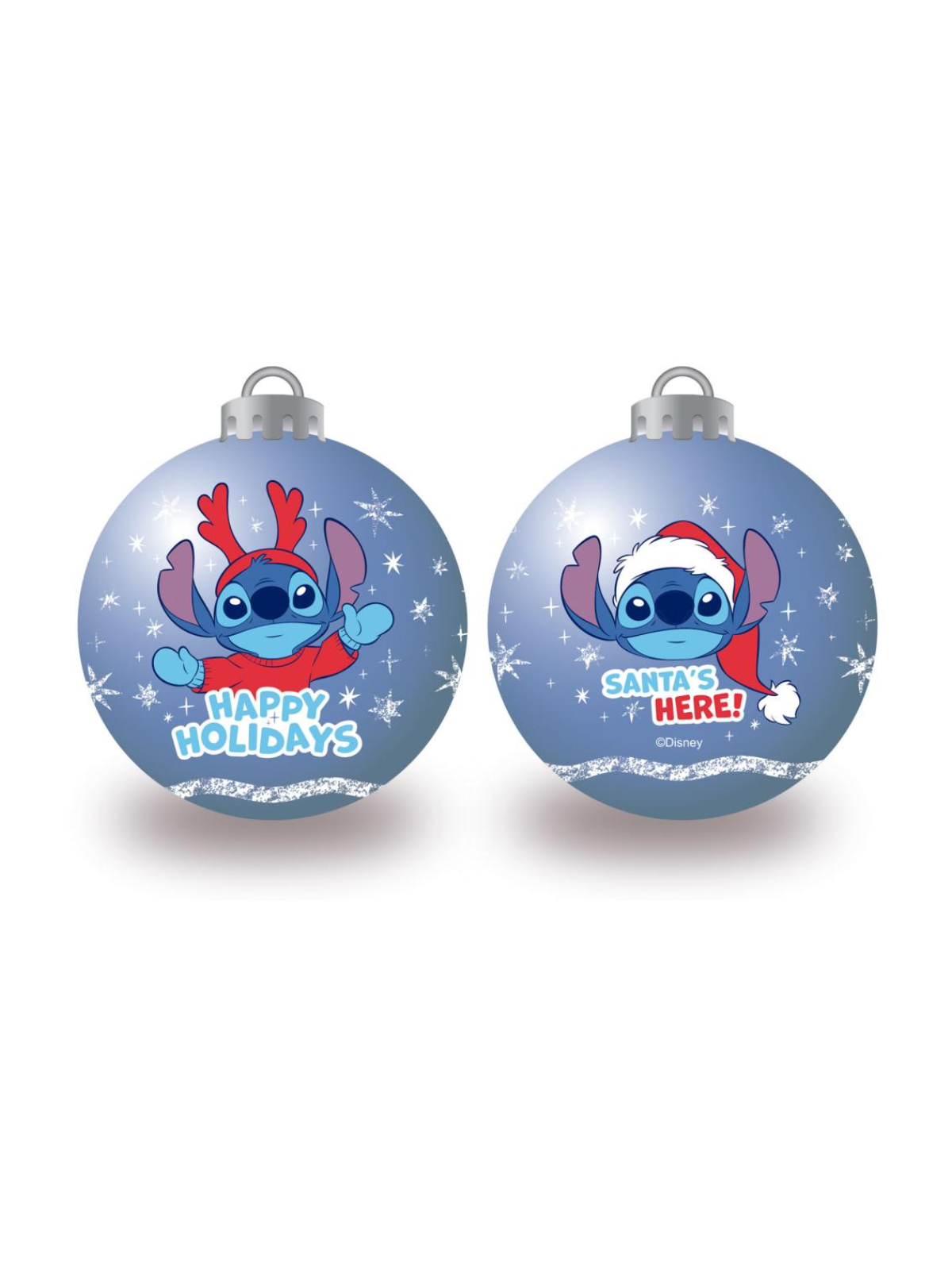 Pack 6 boules de noël Stitch 6cm