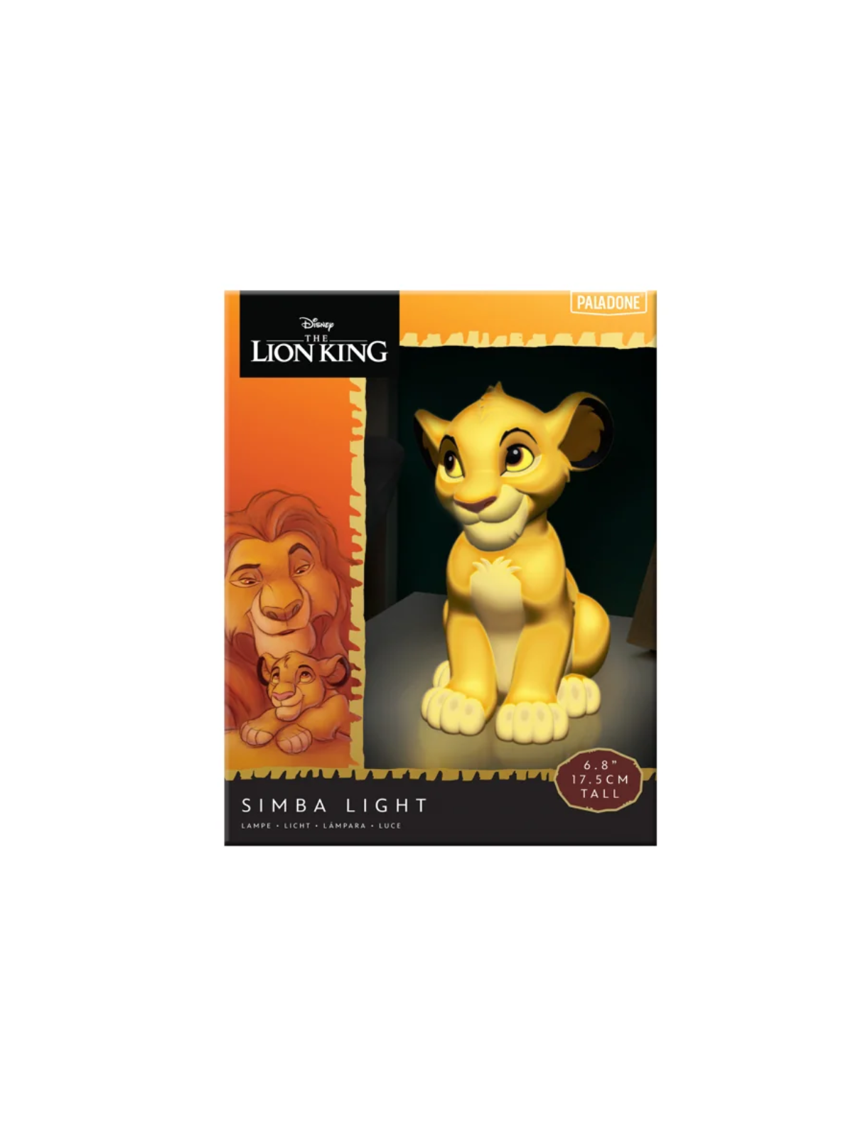 LE ROI LION - Simba Lampe 3D
