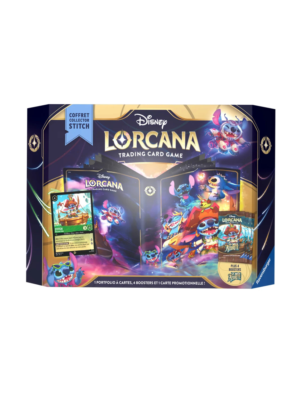 Lorcana - Coffret collector Stitch La mer Azzurite