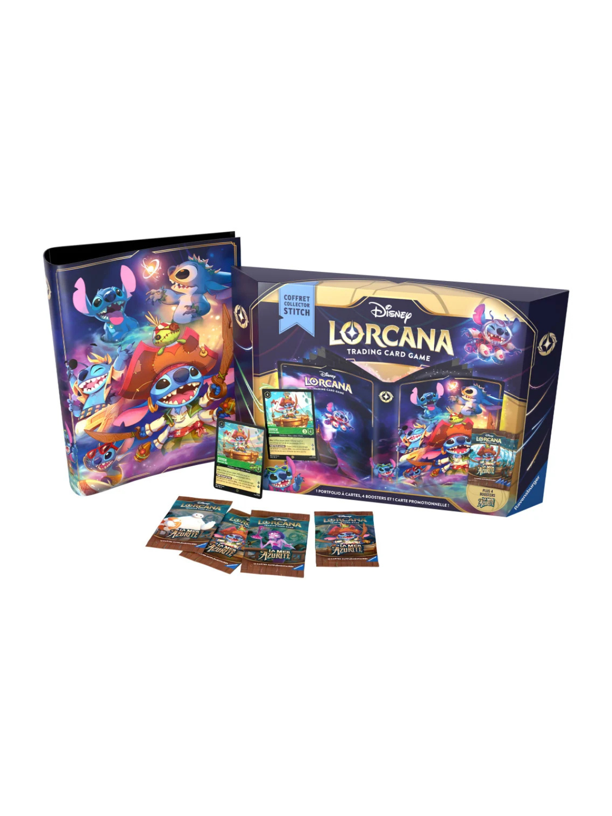 Lorcana - Coffret collector Stitch La mer Azzurite