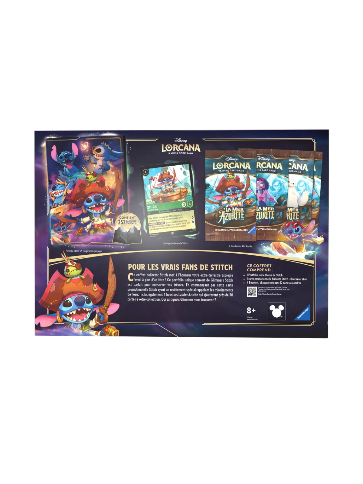 Lorcana - Coffret collector Stitch La mer Azzurite