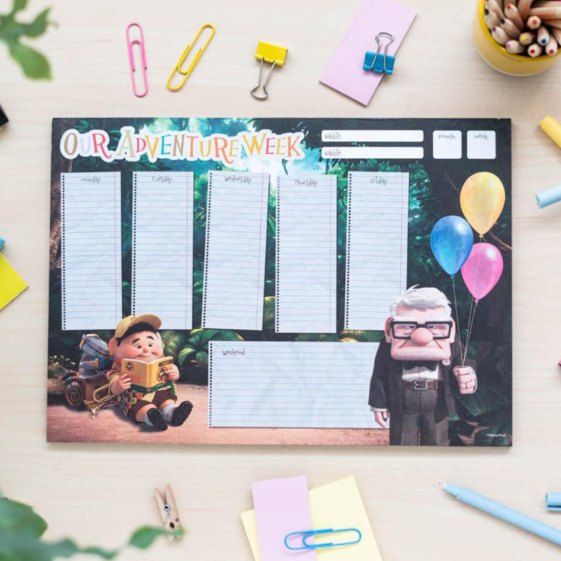 Planificateur hebdomadaire - Là-haut