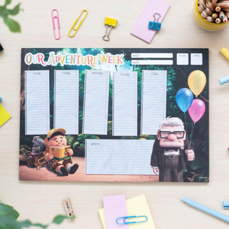 Planificateur hebdomadaire - Là-haut