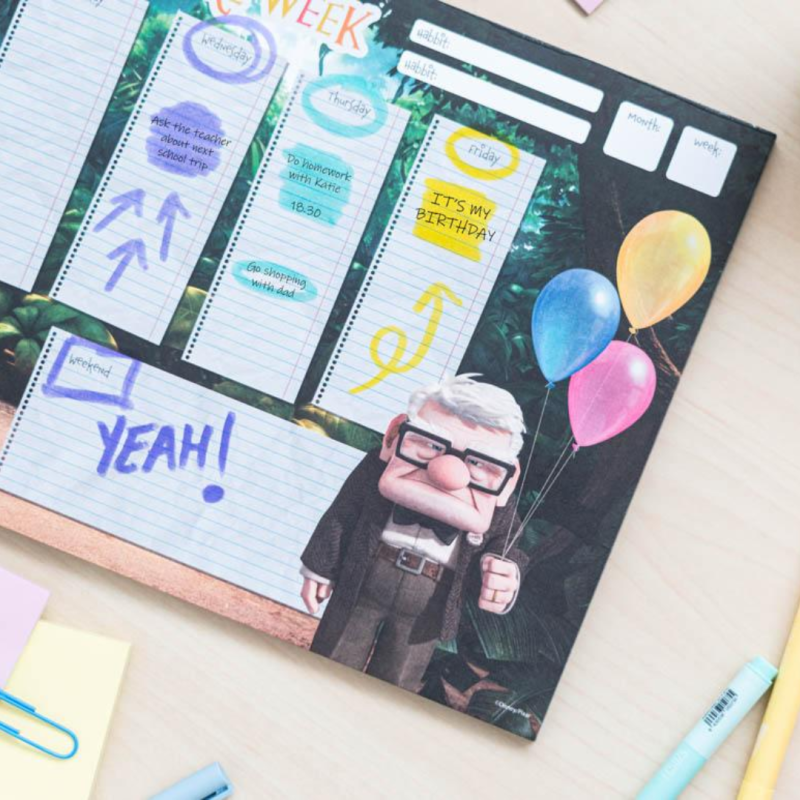 Planificateur hebdomadaire - Là-haut