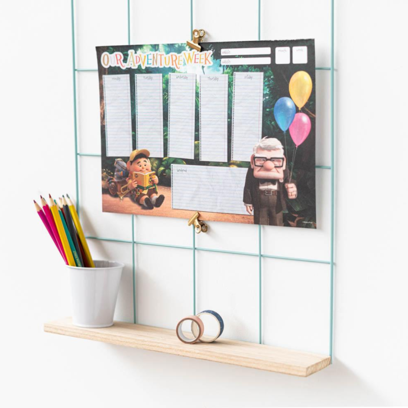 Planificateur hebdomadaire - Là-haut