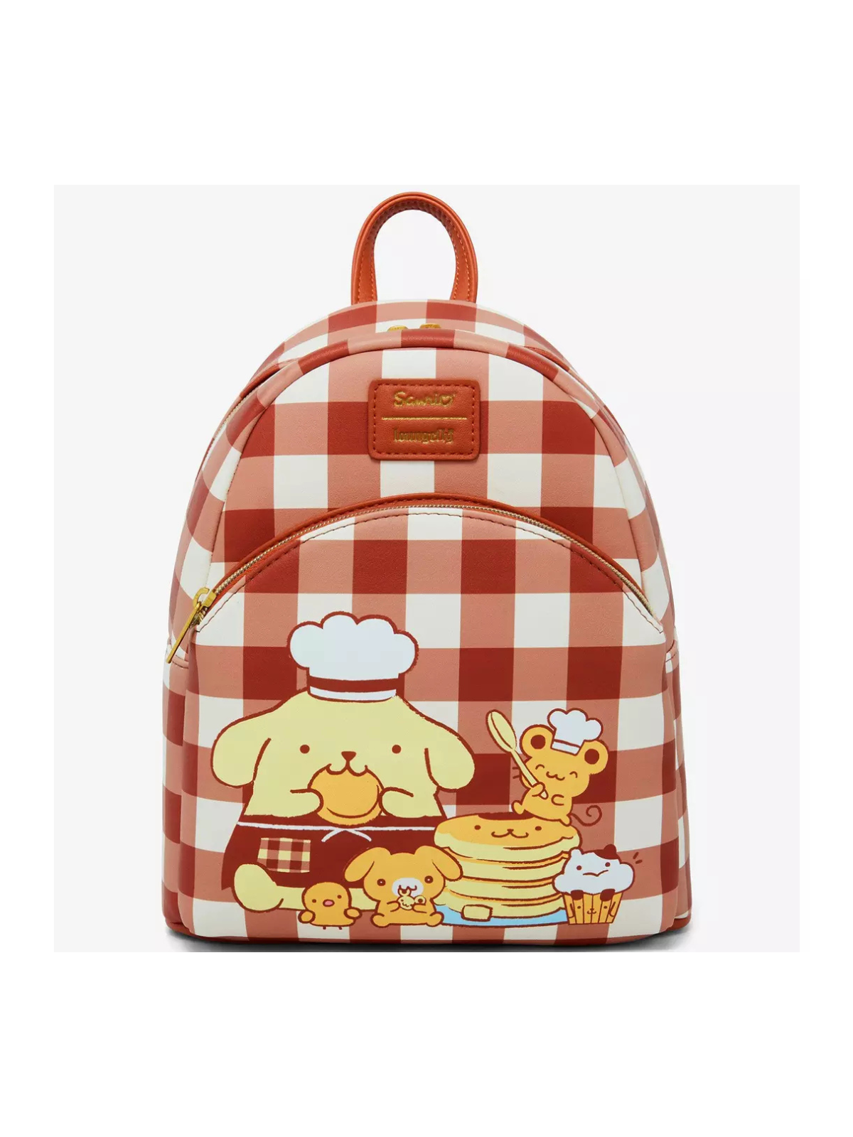 Sac à dos Pompompurin bakery gingham LOUNGEFLY
