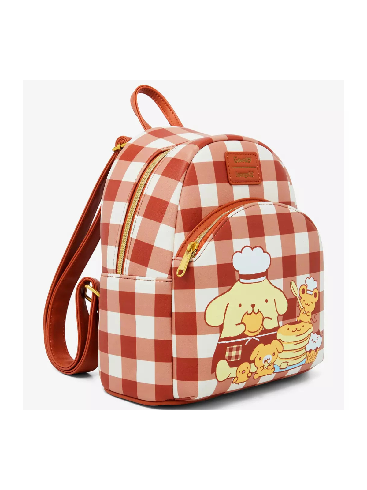 Sac à dos Pompompurin bakery gingham LOUNGEFLY