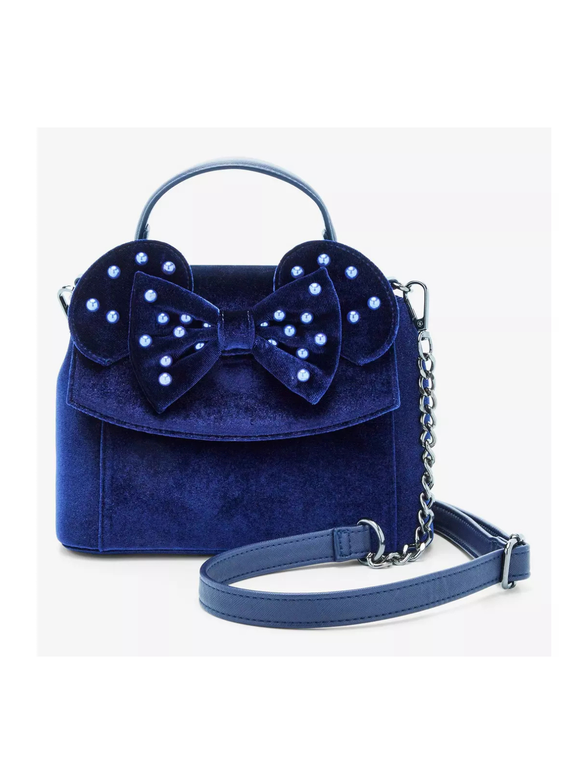 Sac à bandoulière velvet ears Minnie Mouse LOUNGEFLY