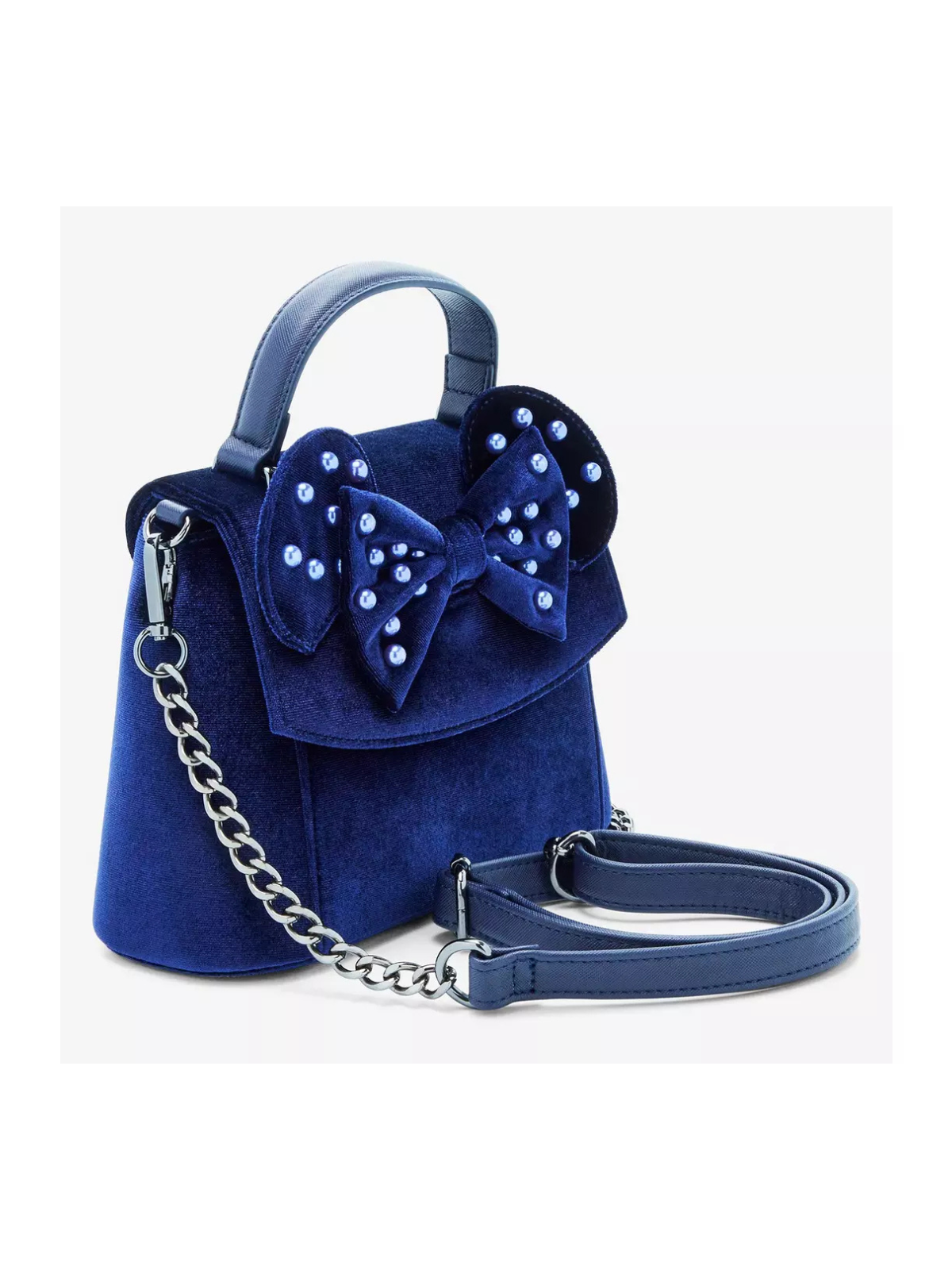 Sac à bandoulière velvet ears Minnie Mouse LOUNGEFLY