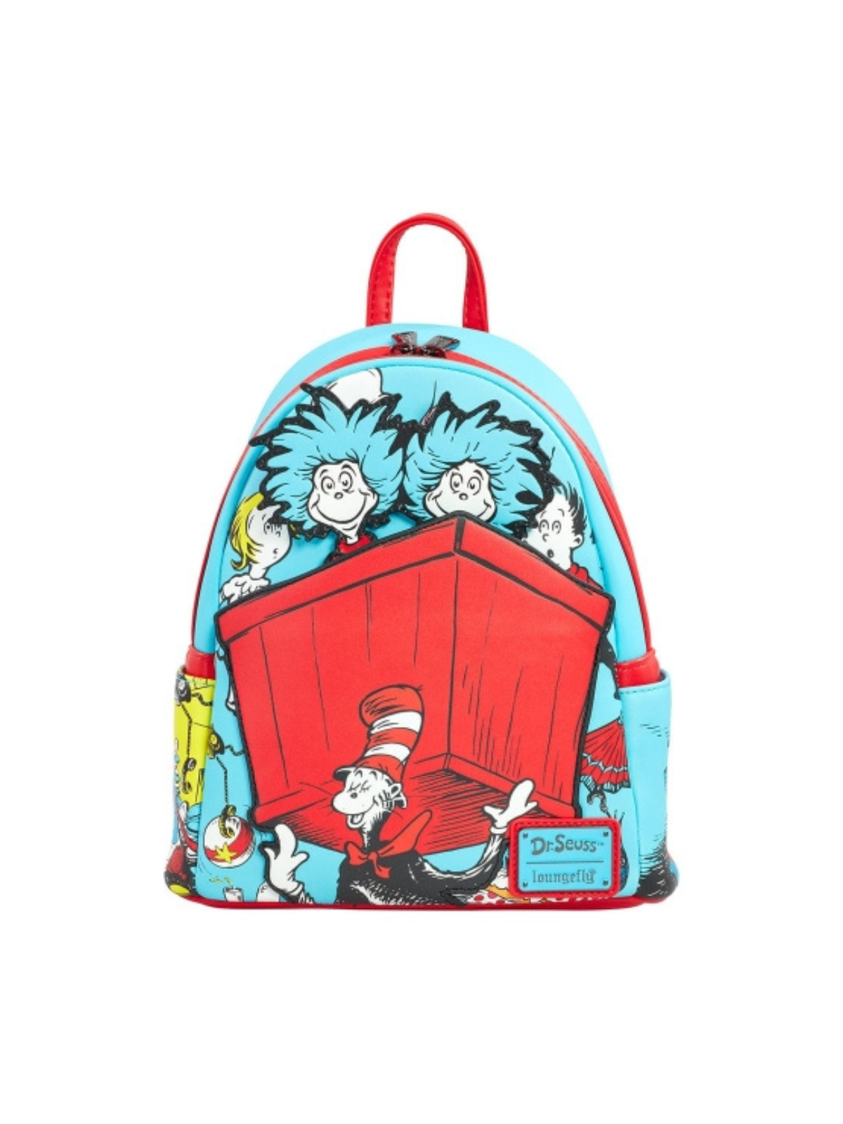 Sac à dos Mini thing 1 and thing 2 box Dr Seuss LOUNGEFLY