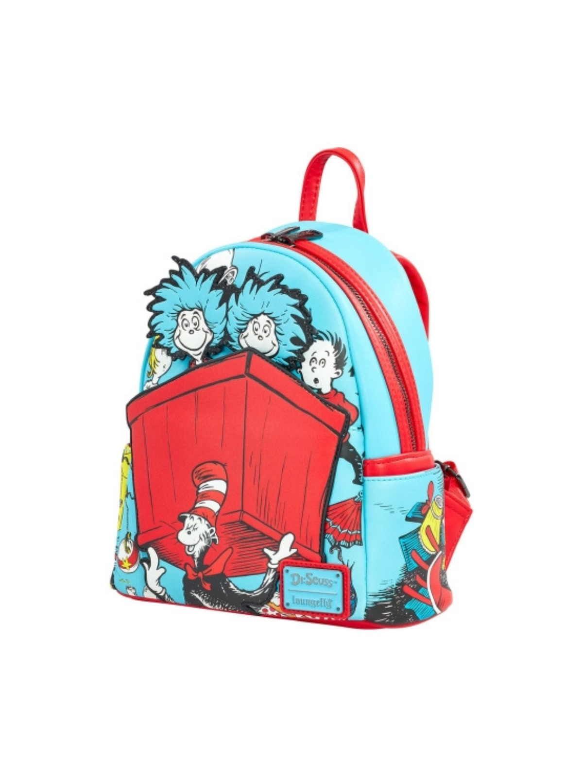 Sac à dos Mini thing 1 and thing 2 box Dr Seuss LOUNGEFLY