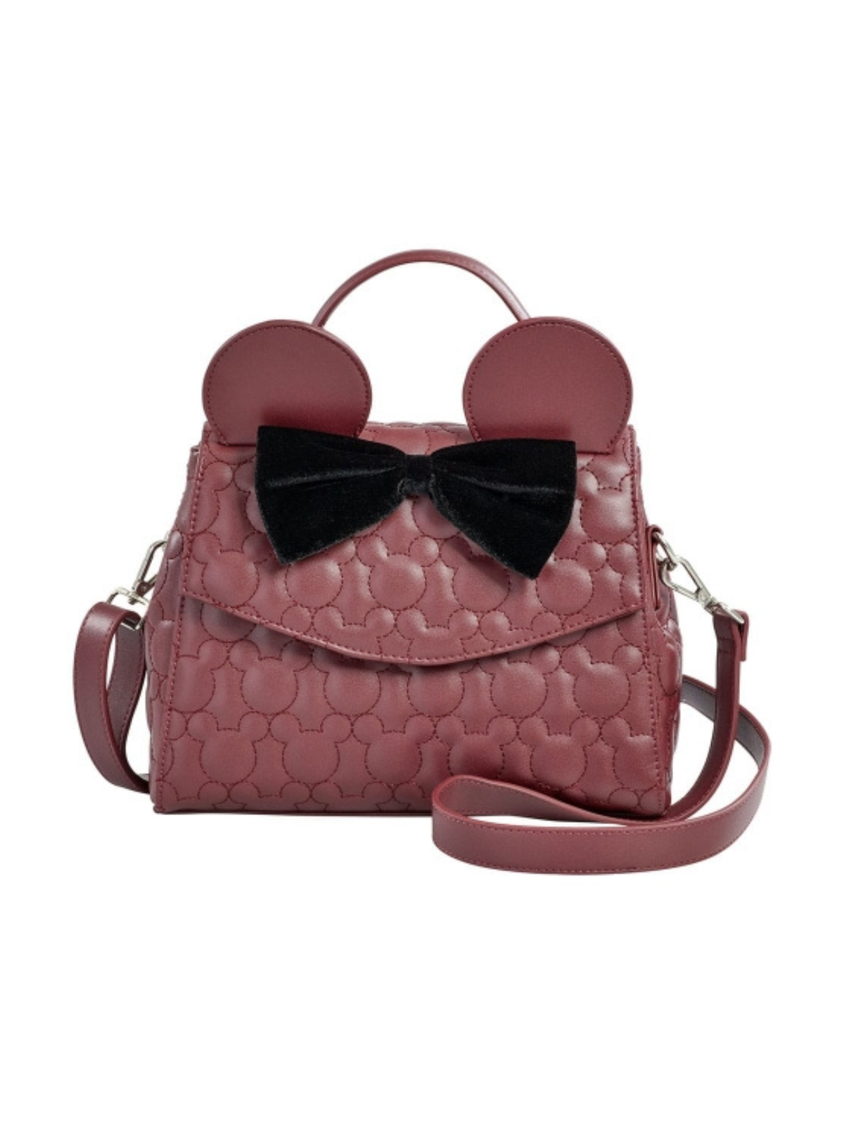 Sac à bandoulière Quilted Minnie Mouse LOUNGEFLY