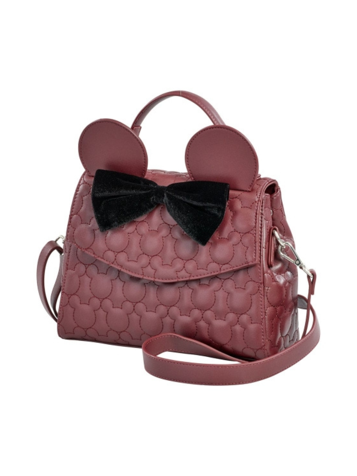 Sac à bandoulière Quilted Minnie Mouse LOUNGEFLY