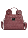 Sac à bandoulière Quilted Minnie Mouse LOUNGEFLY