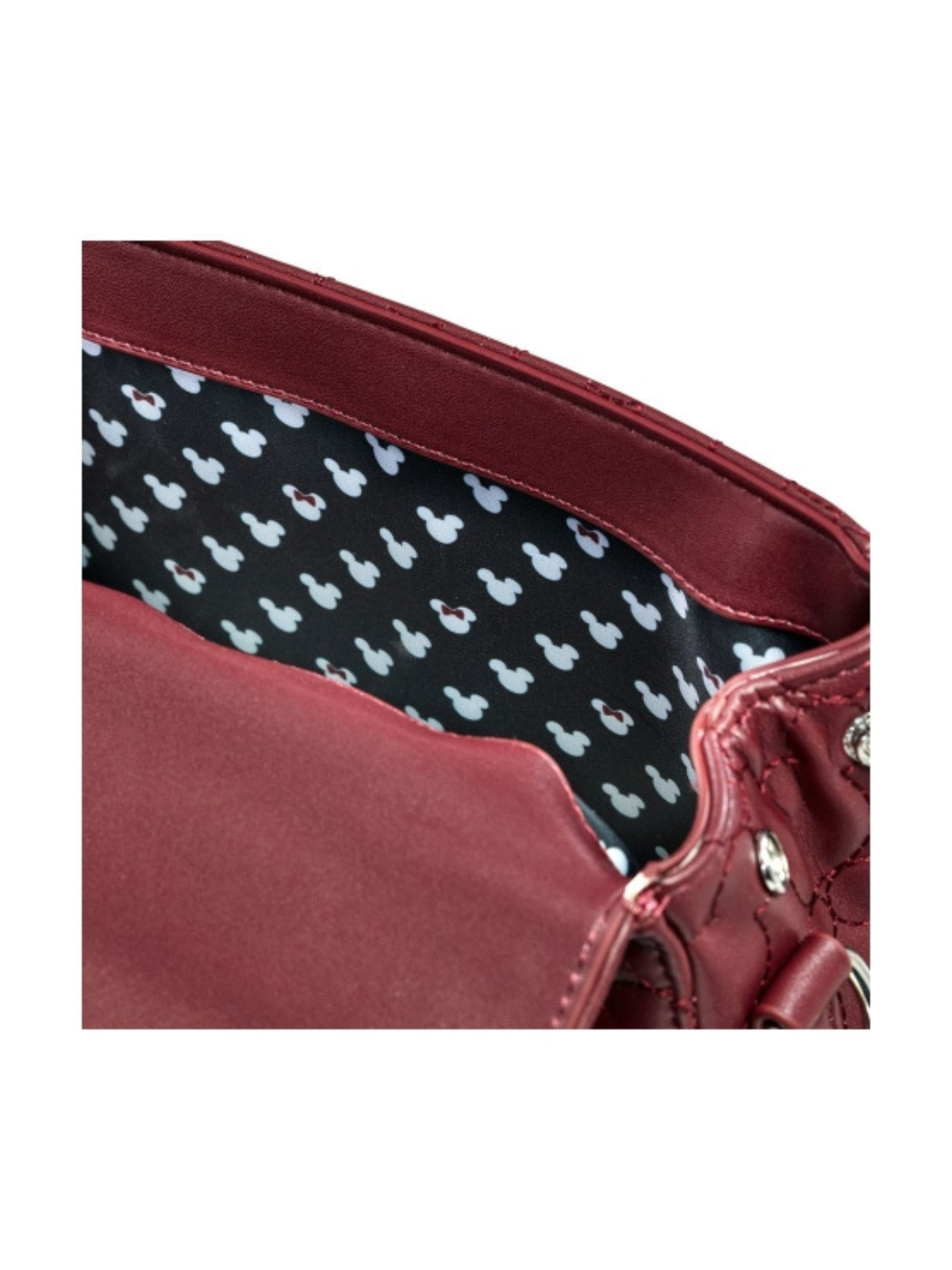 Sac à bandoulière Quilted Minnie Mouse LOUNGEFLY
