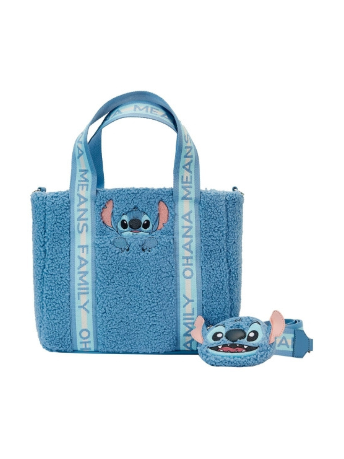 Sac Shopping & Porte monnaie Stitch LOUNGEFLY