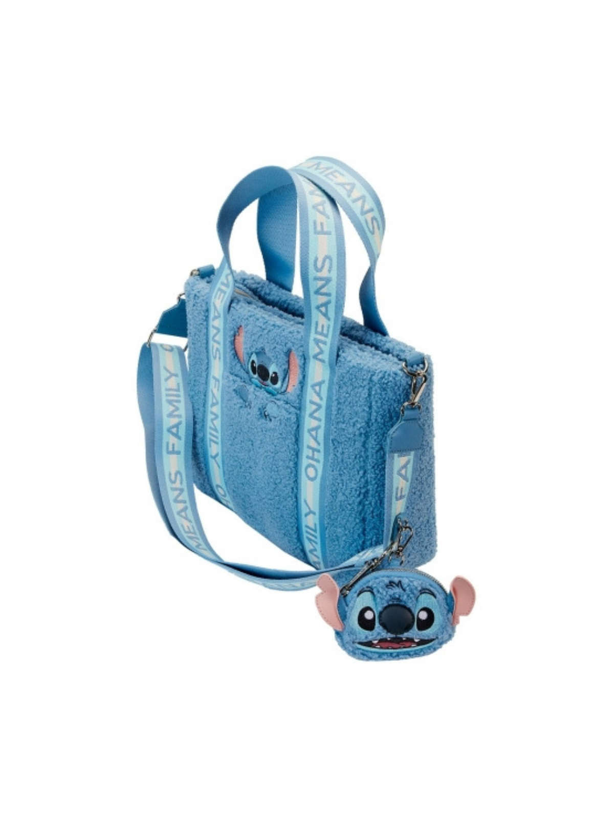 Sac Shopping & Porte monnaie Stitch LOUNGEFLY
