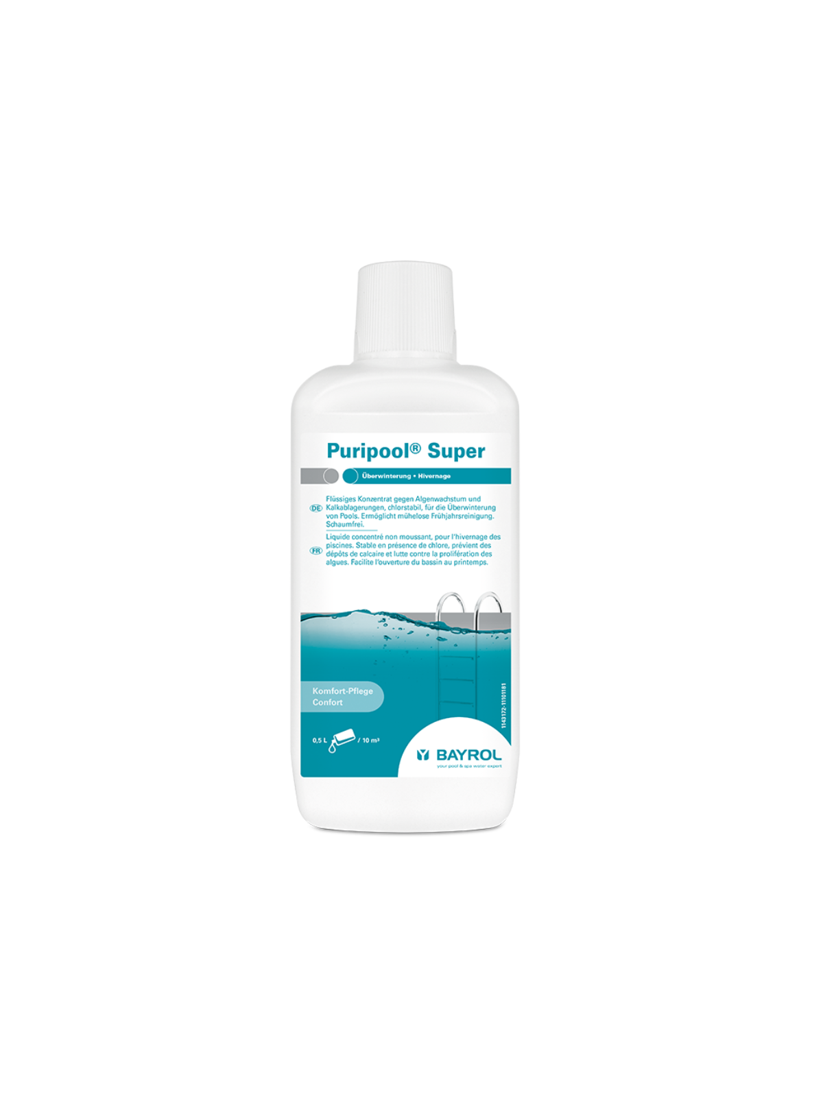 Produit d'Hivernage Puripool Super 1L BAYROL 1143172 : Préparation pour l'Hiver