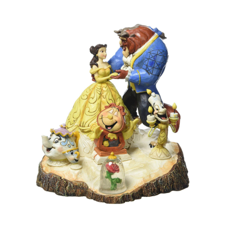 Disney traditions Statue La belle & la bête 4031487