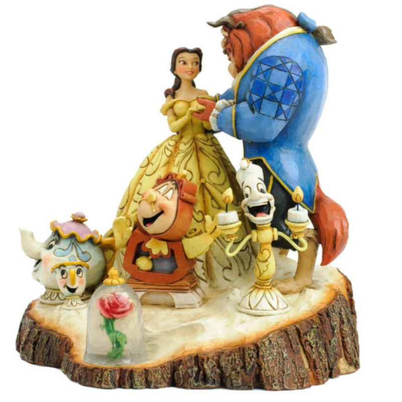 Disney traditions Statue La belle & la bête 4031487
