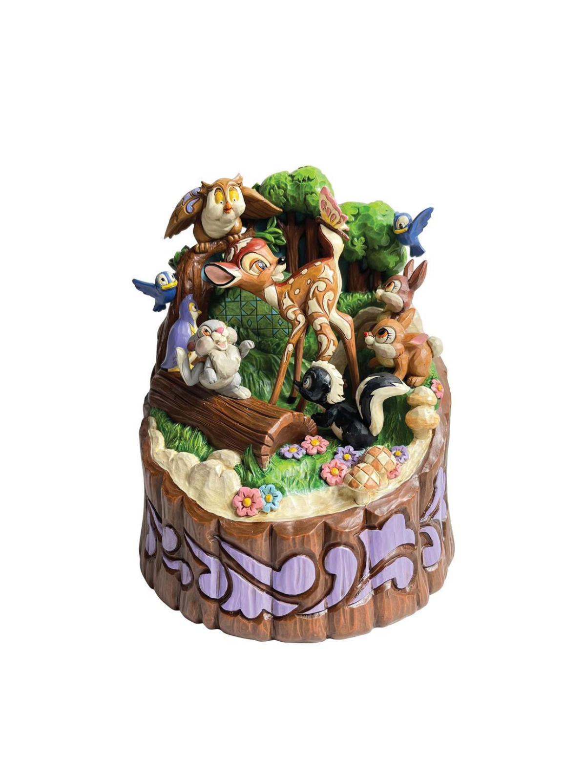 Disney traditions Statue Carved by heart Bambi 6010086
