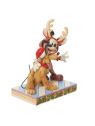Disney traditions Statue Mickey & Pluto Noël 6013059